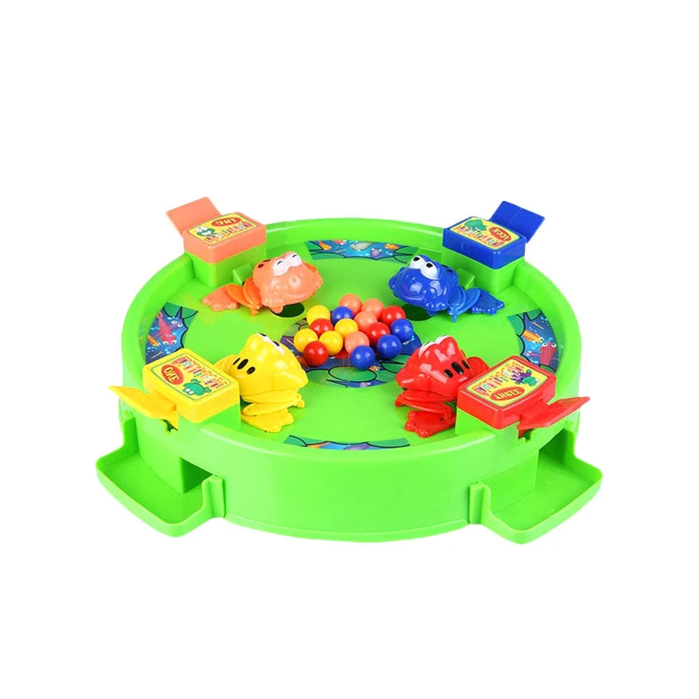 3D Battle Board Games Frogs Eating Balls Play Toy Set Table Game X458