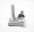 3/8x22-16 x 5x22 (FT) Coarse Thread Grade 5 Carriage Bolt Medium Carbon Steel Zinc Plated Pk 112 I658