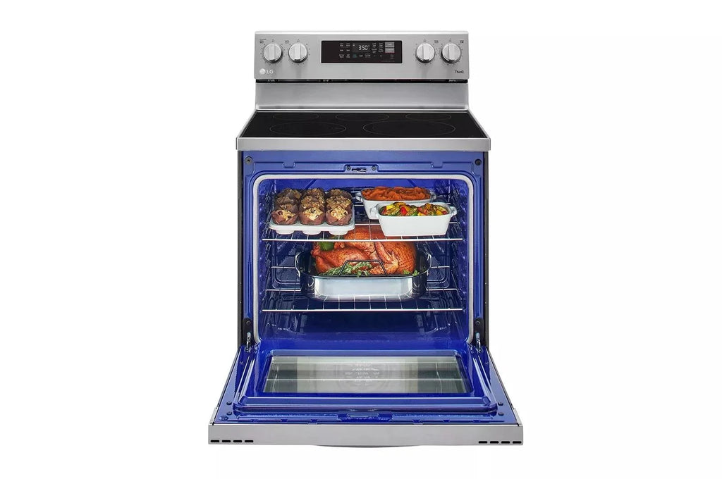 6.3 Cu. Ft. Stainless Electric Convection Smart Range W57075