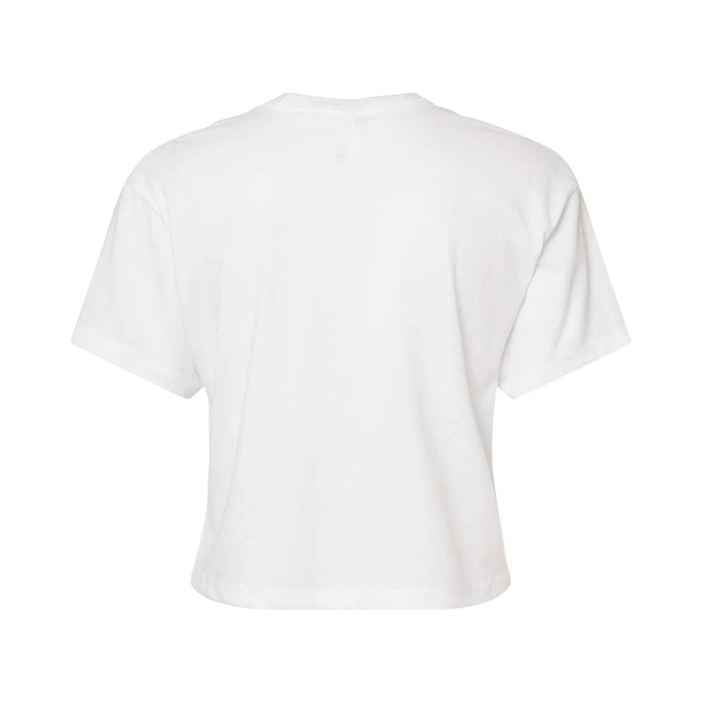 Juniors Cropped Cotton Blend T-Shirt N45280