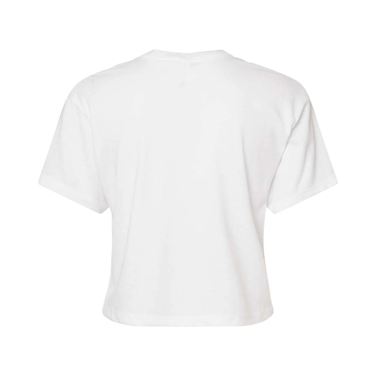 Juniors Cropped Cotton Blend T-Shirt N45280