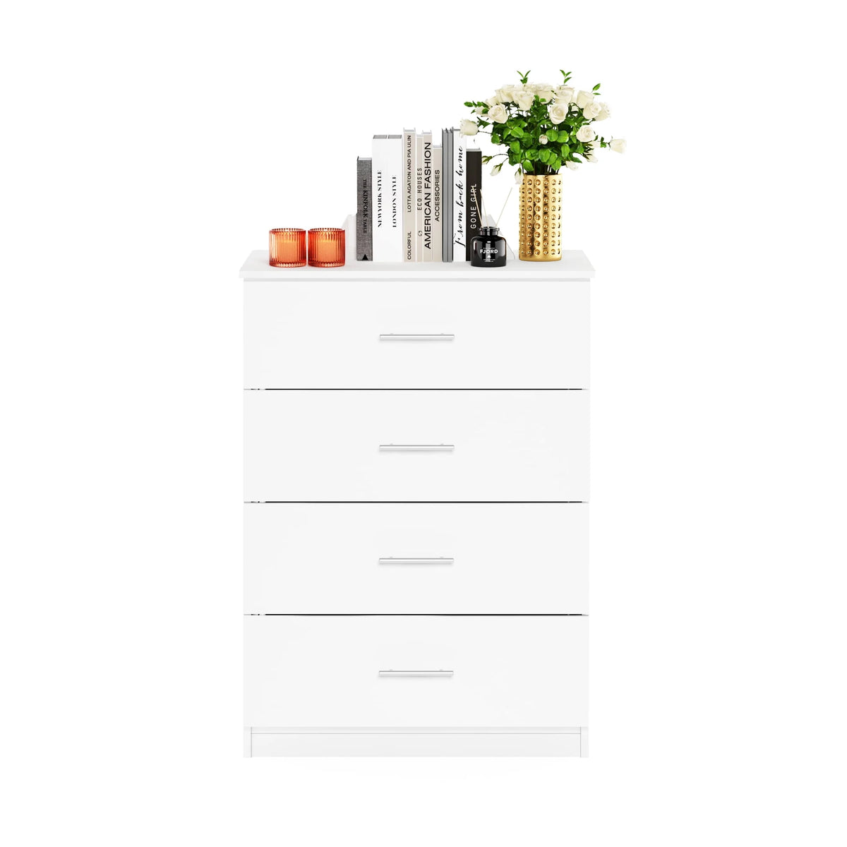4-Drawer Dresser with Handle F2209