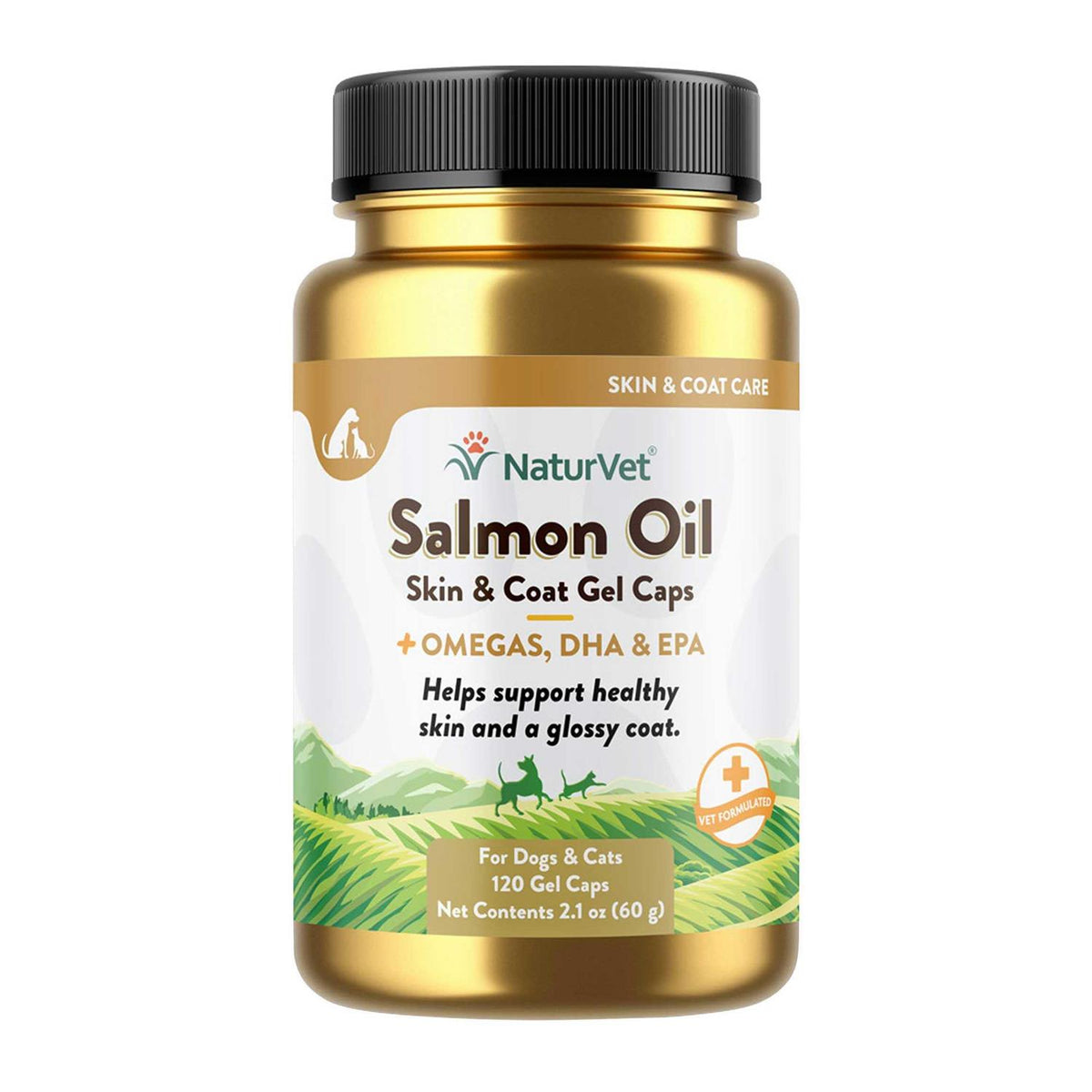 Salmon Oil Skin & Coat Gel Caps F557