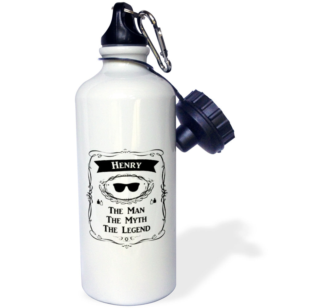 Straw Water Bottle, 21-ounce U483574