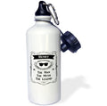 Straw Water Bottle, 21-ounce U483574