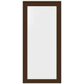 Brown Aluminum Full-view Storm Door A502