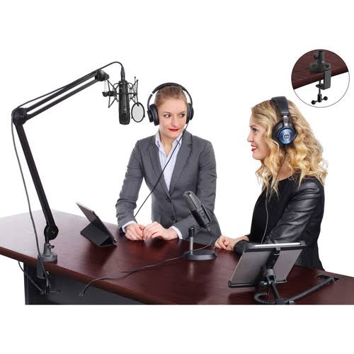 Broadcast Arm with Integrated XLR Cable S6434
