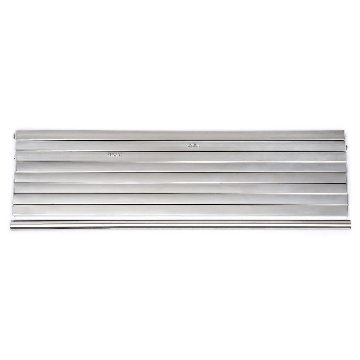 Wall Mount Microwave Oven Shelf Storage Bracket with 12 Hook Stainless D192135
