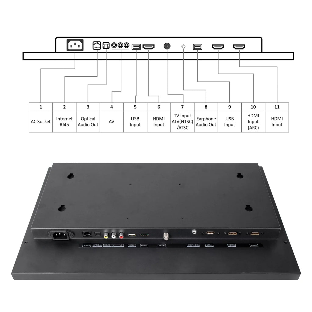 22 inches Waterproof Smart LED TV B9986