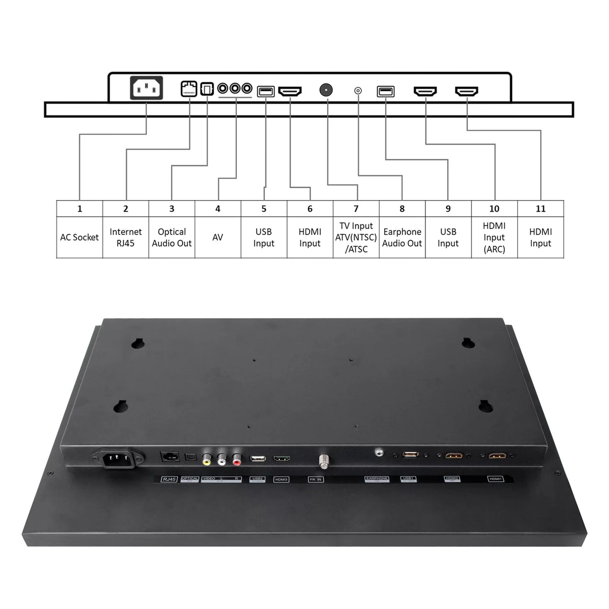 22 inches Waterproof Smart LED TV B9986