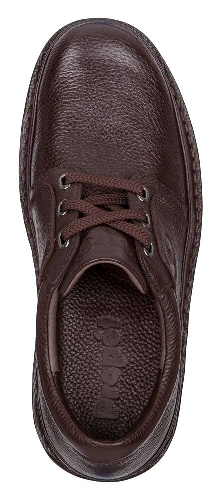 Brown Grain Leather Shoes D62288
