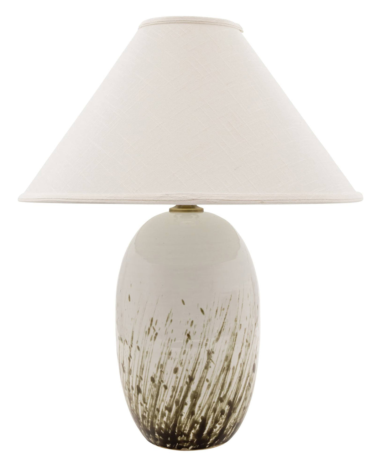 28.5 inch One Light Stoneware Table H8816