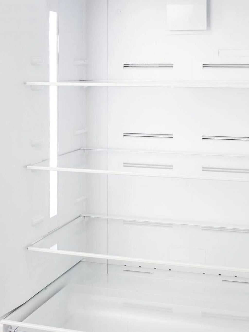 28 Energy Star Bottom Freezer Refrigerator with 16.4 cu. ft. Capacity in Stainless Steel U8297