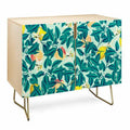 Beige Lemon Accent Cabinet A138
