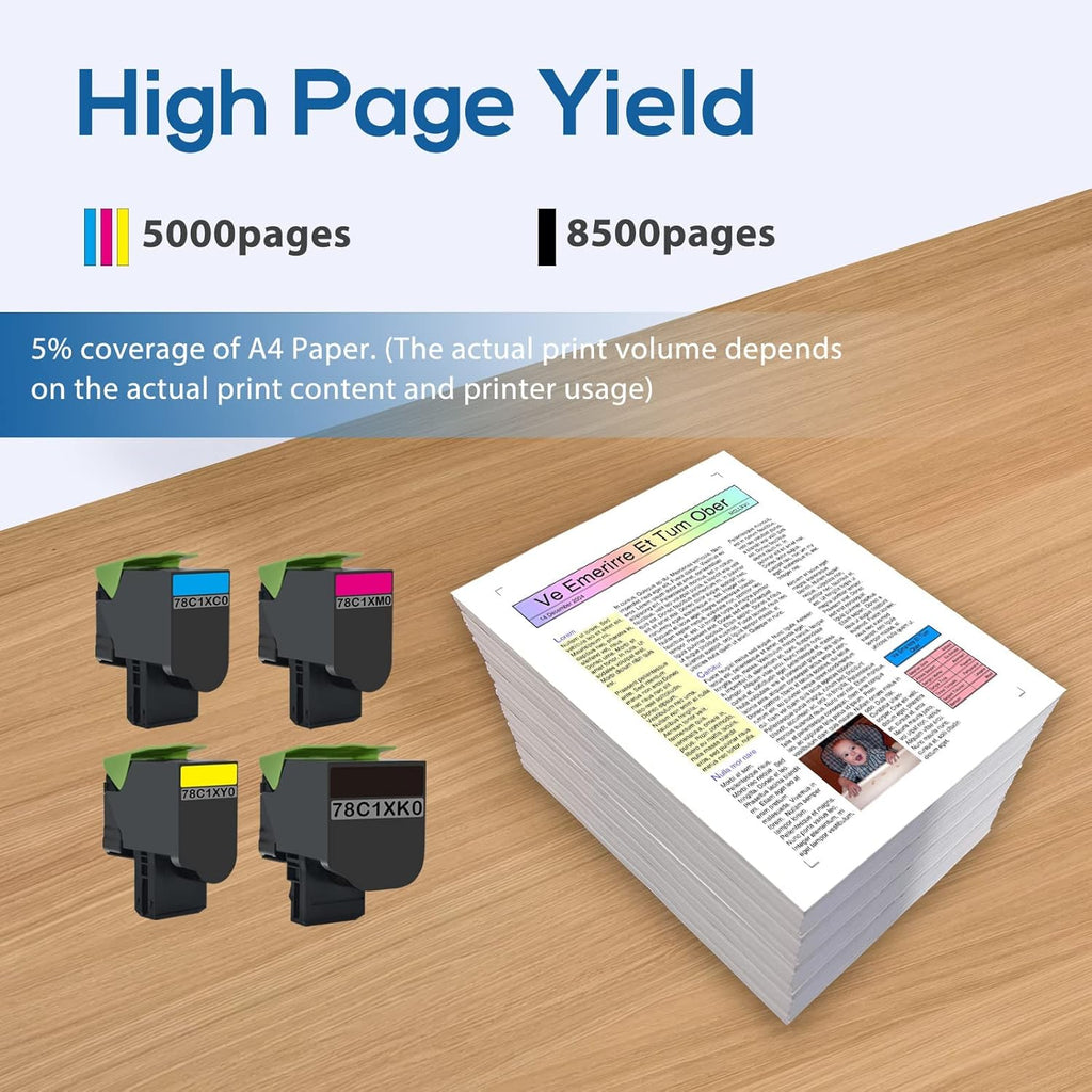 Compatible Toner Cartridge 4-Pack A215464