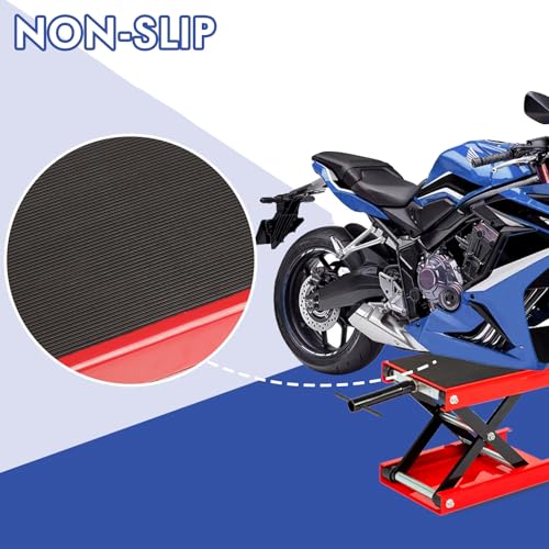 1100 LB Motorcycle Quick Lift Jack Scissor Stand S97482