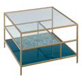 Coral Cape Coffee Table Satin Gold K84256