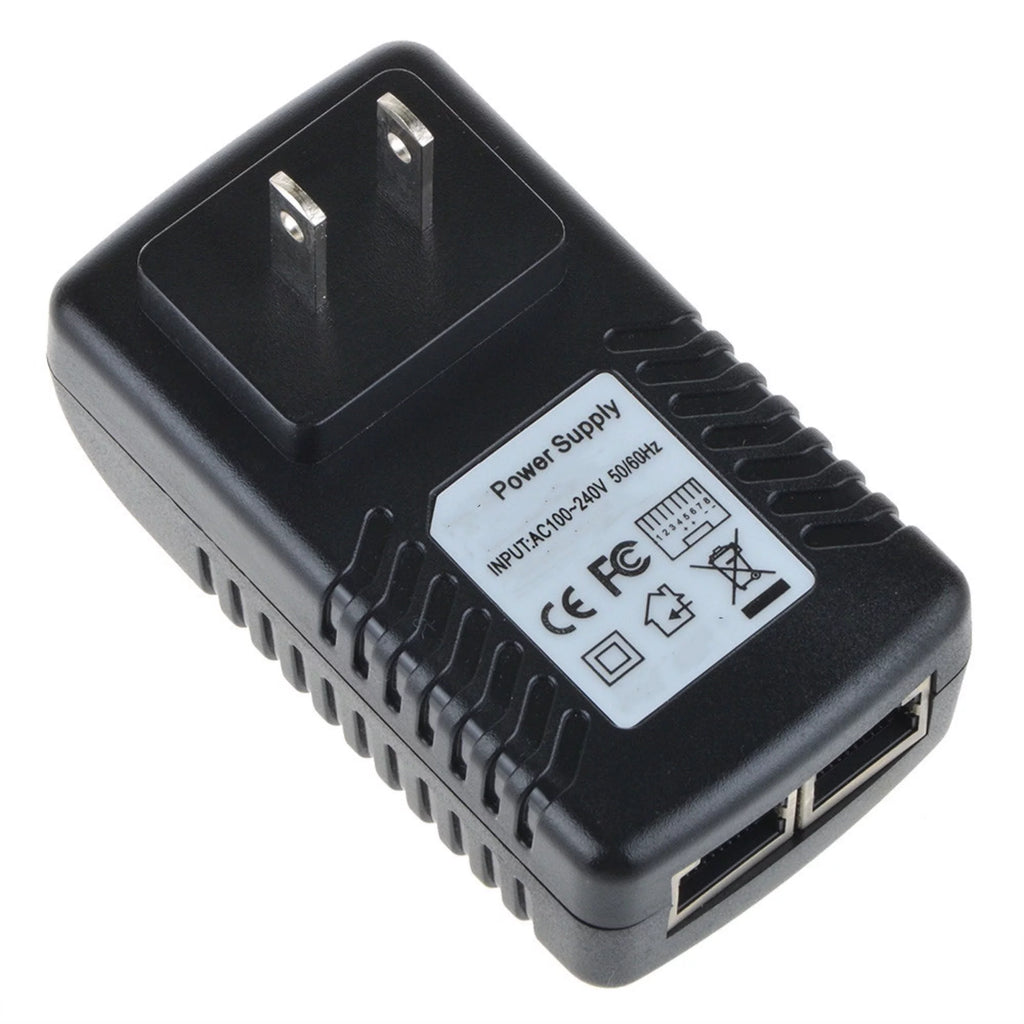 48V DC PoE Power Supply Injector with Cable P180470