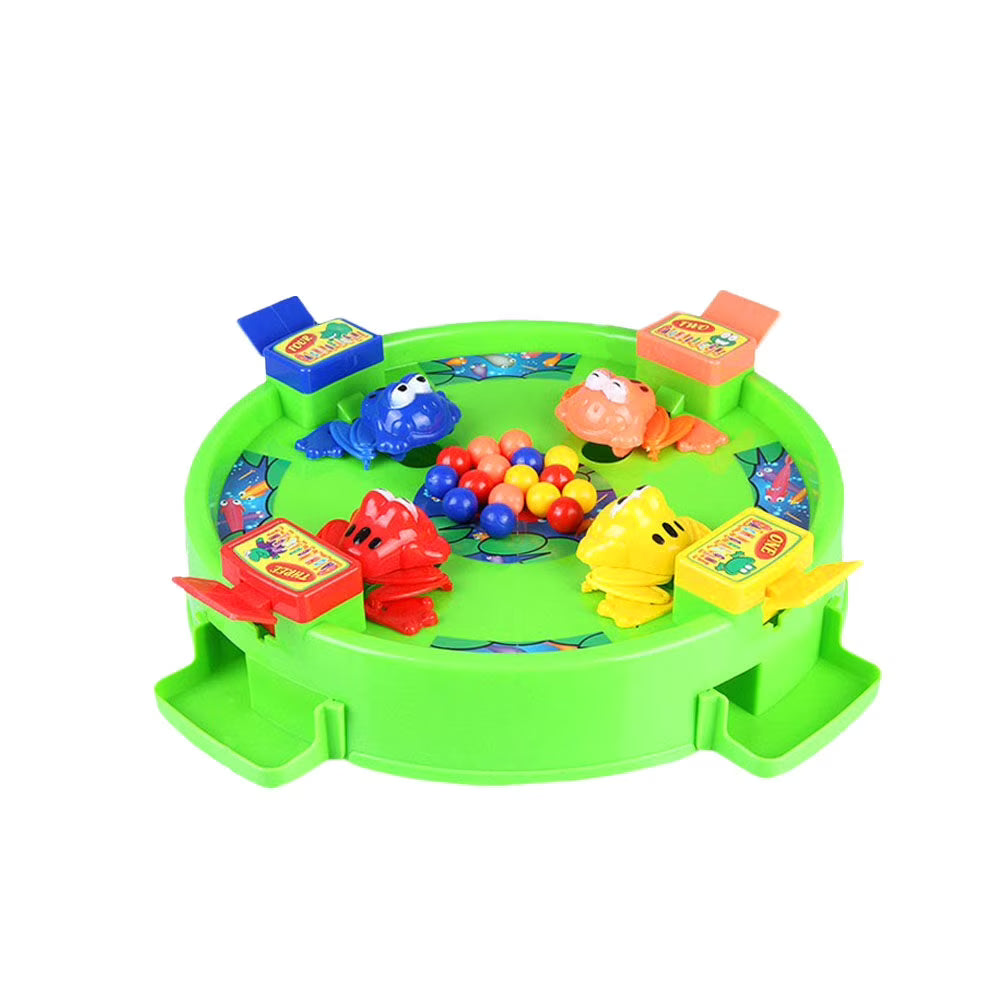 3D Battle Board Games Frogs Eating Balls Play Toy Set Table Game X458