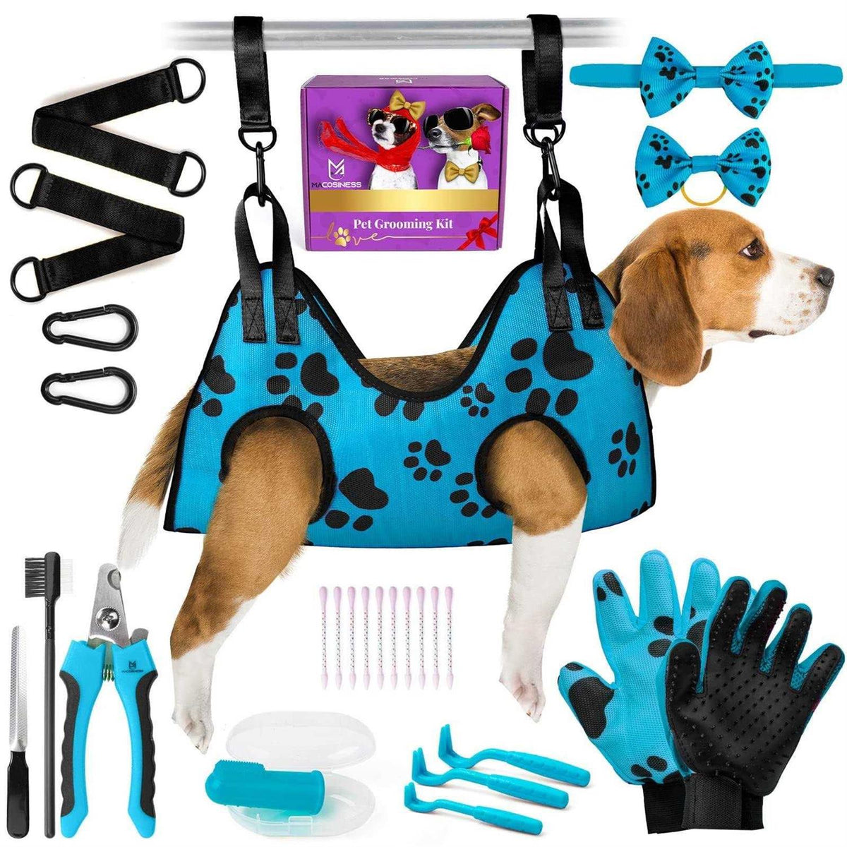Pet Grooming Hammock Set M545701