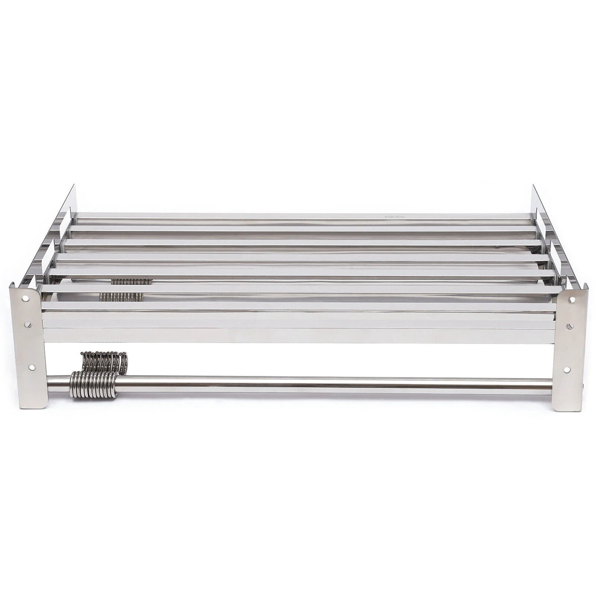 Wall Mount Microwave Oven Shelf Storage Bracket with 12 Hook Stainless D192135