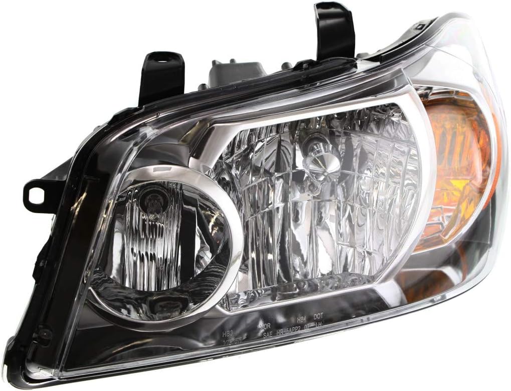 Headlight Assembly Pair for Toyota Highlander 2004 2005 2006 Halogen B5937