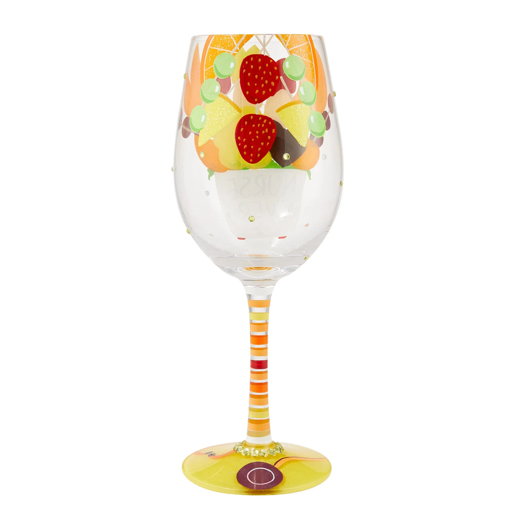 Nurse Wine Glass E23658