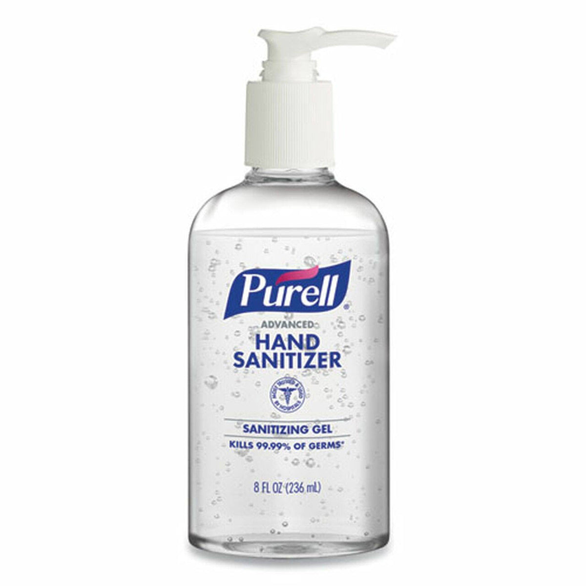 12 Packs 8 oz. Hand Sanitizing Gel V273999