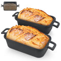 Cast Iron Loaf Pan with Lid 9x5 Inch Q754095