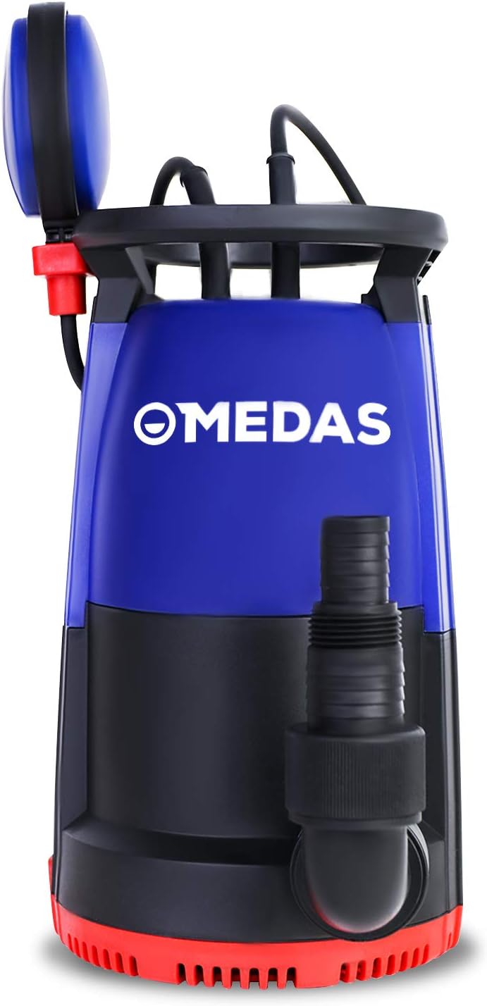 1HP 750W 4623GPH Submersible Sump Pump Electric 3 in 1 Clean/Dirty Water Utility Water Pumps w/Float Switch and Long 16.4ft Cable Pack of 2 V3804