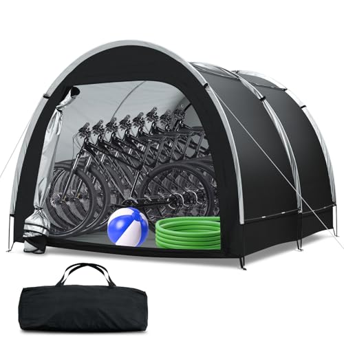 Bike Storage Tent with 210D Oxford Fabric Waterproof M382945