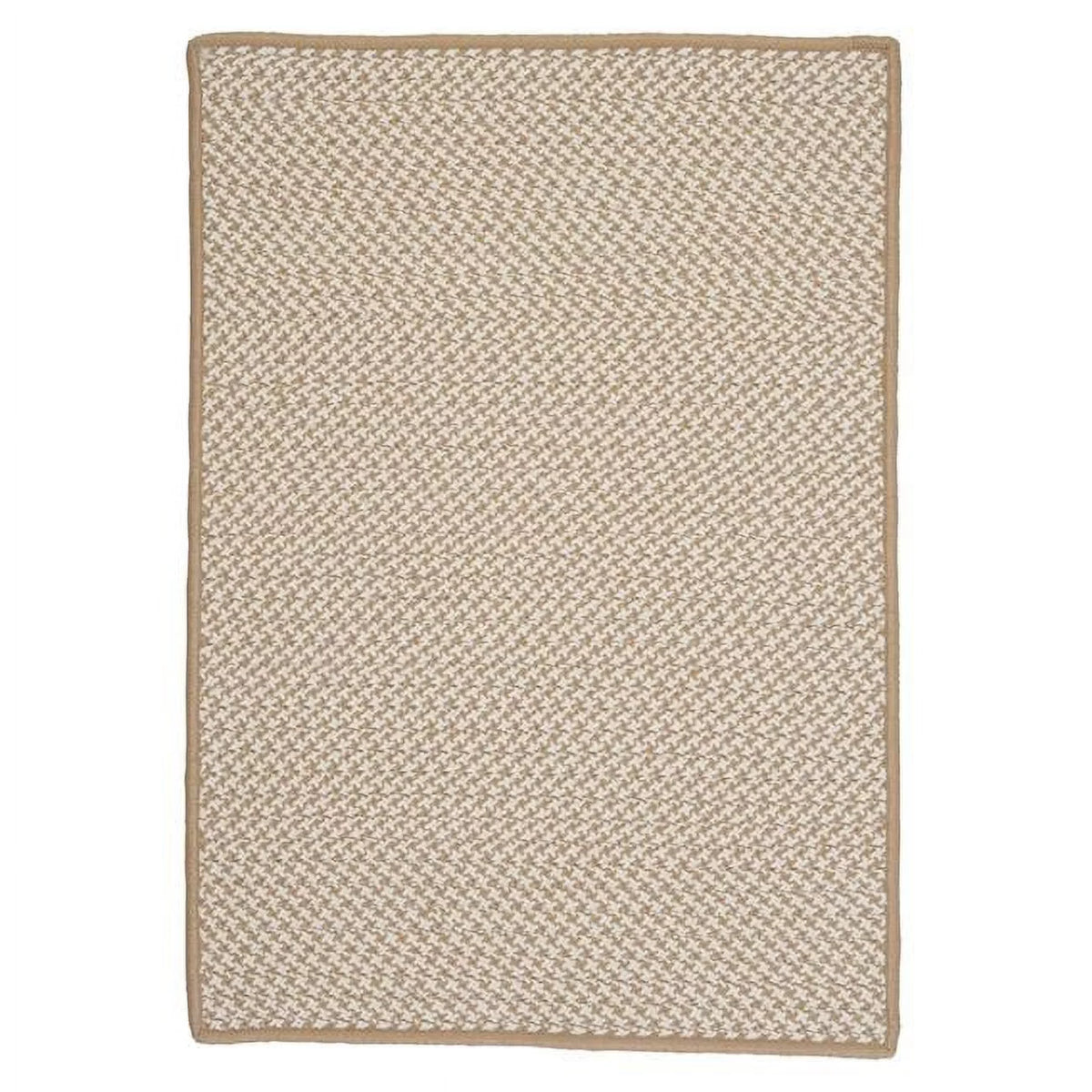 9 ft. Outdoor Houndstooth Tweed Square Rug Z2126