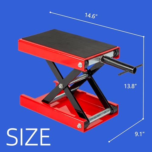 1100 LB Motorcycle Quick Lift Jack Scissor Stand S97482