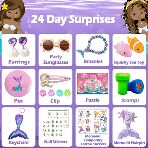 Advent Calendar 2025 with Hair Accessories and Fidget Toys M567436