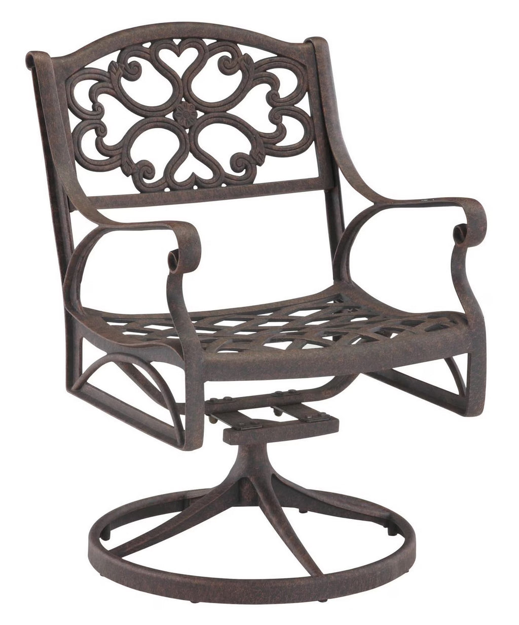 Bronze Outdoor Swivel Rocking Chair T471