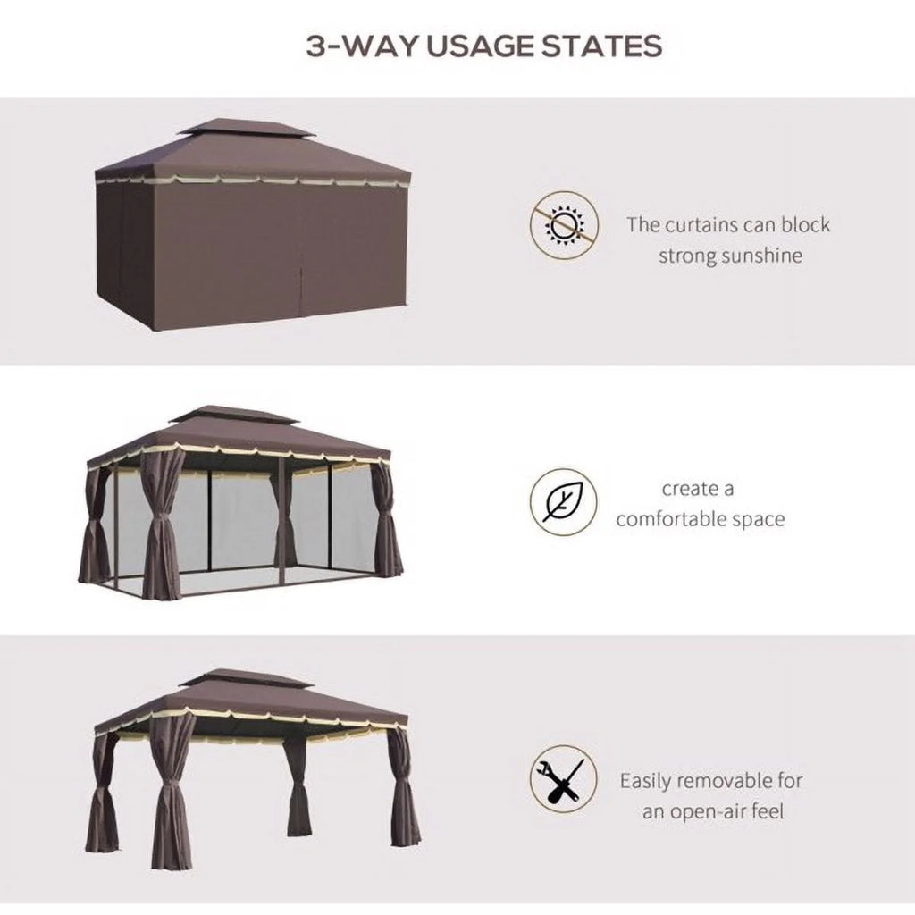 Coffee Patio Gazebo D22384