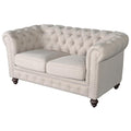 Dark Linen Loveseat Y239374