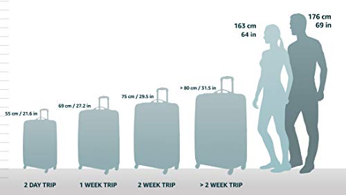 Hardside Expandable Luggage with Spinner Wheels, Rose Gold, 3-Piece Set C750946