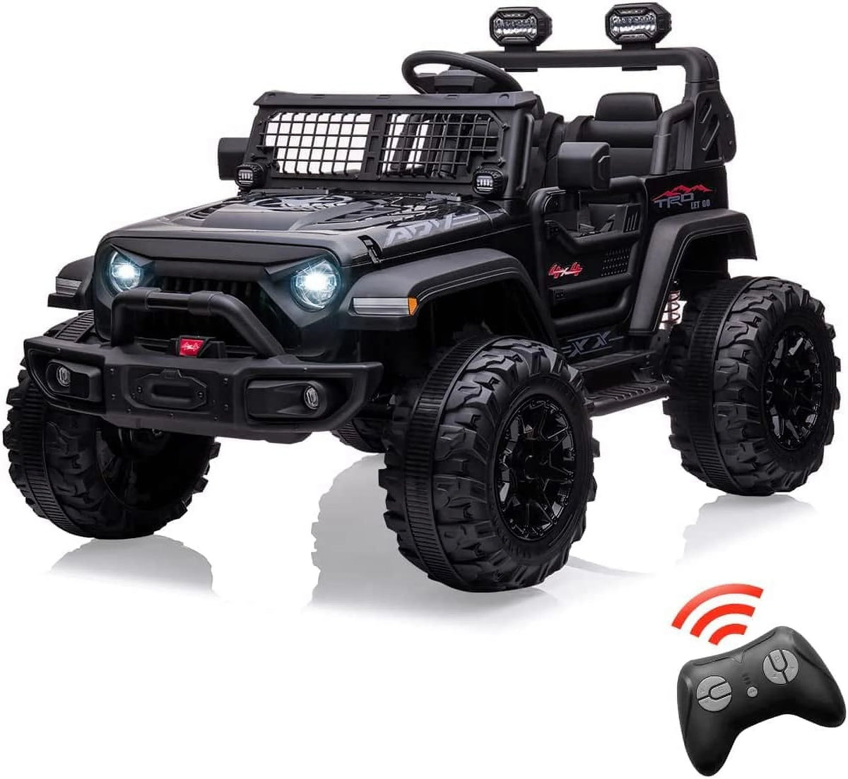 24V Kids Ride on Car with Remote Control 2 Seats LED Light Truck G210