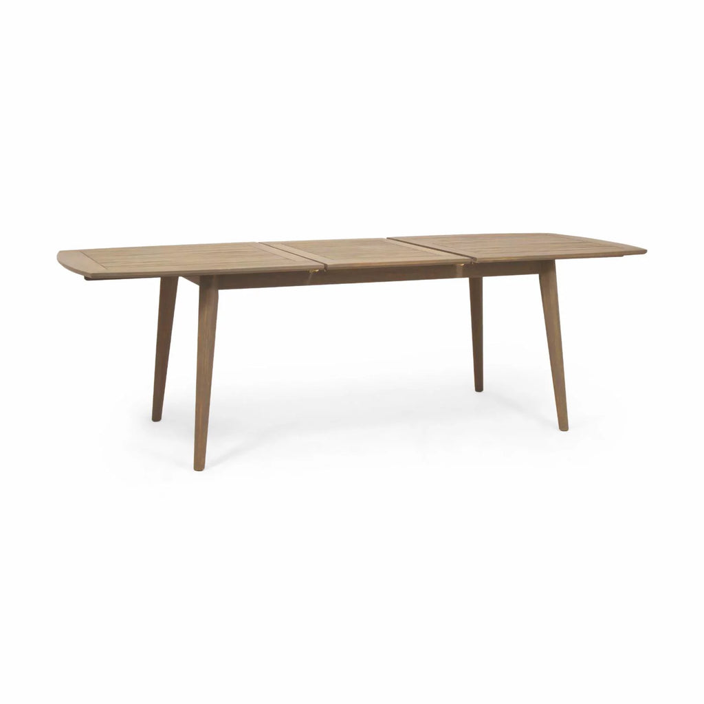 Acacia Wood Expandable Dining Table U999740