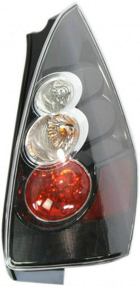 Black Housing Tail Light Pair for Mazda 5 2007 C922