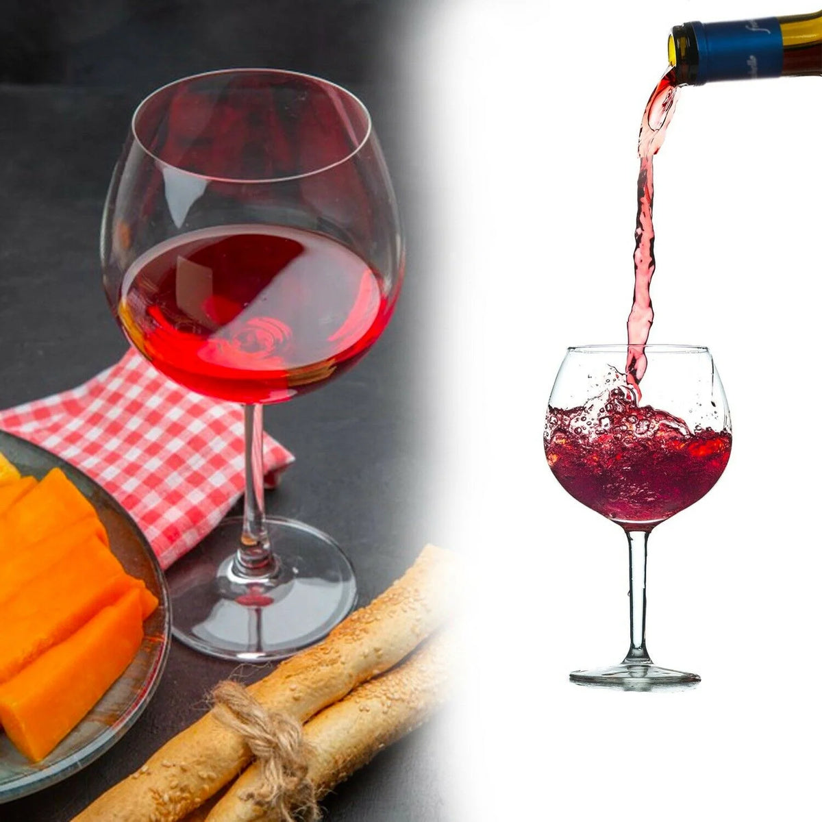 Red Wine Glass Set of 4 Q650