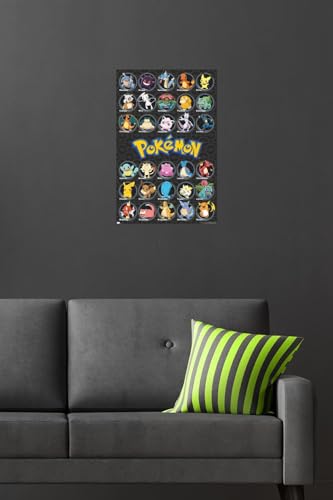 Pokémon Wall Poster 22.375" x 34" Unframed J490