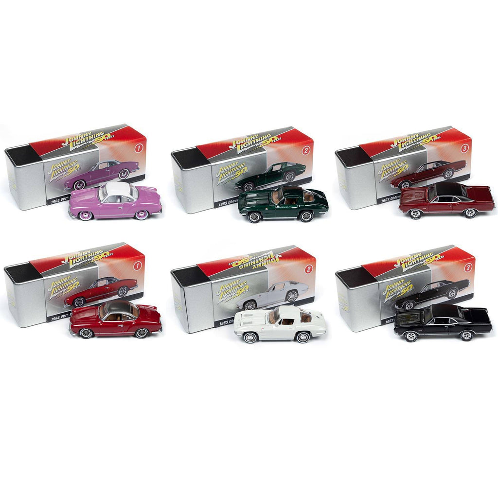 Set of 6 1/64 Diecast Cars M356