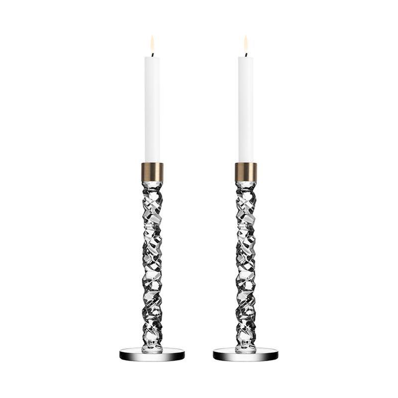 Carat Candlestick Pair Large U945