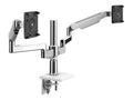 Mounting Kit for 2 LCD Displays, Steel and Aluminum W423686