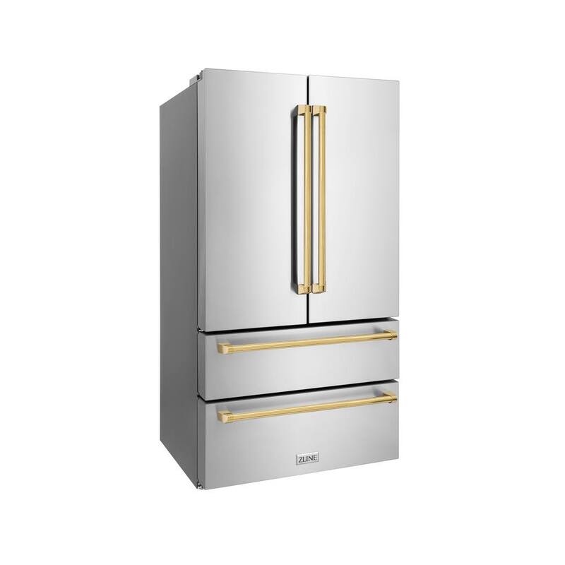 36 in. 4-Door French Door Refrigerator with Ice Maker in Stainless Steel K626