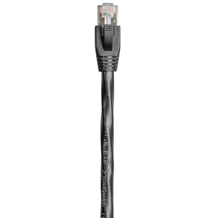 Black 50ft Cat6 Ethernet Patch Cable D16280