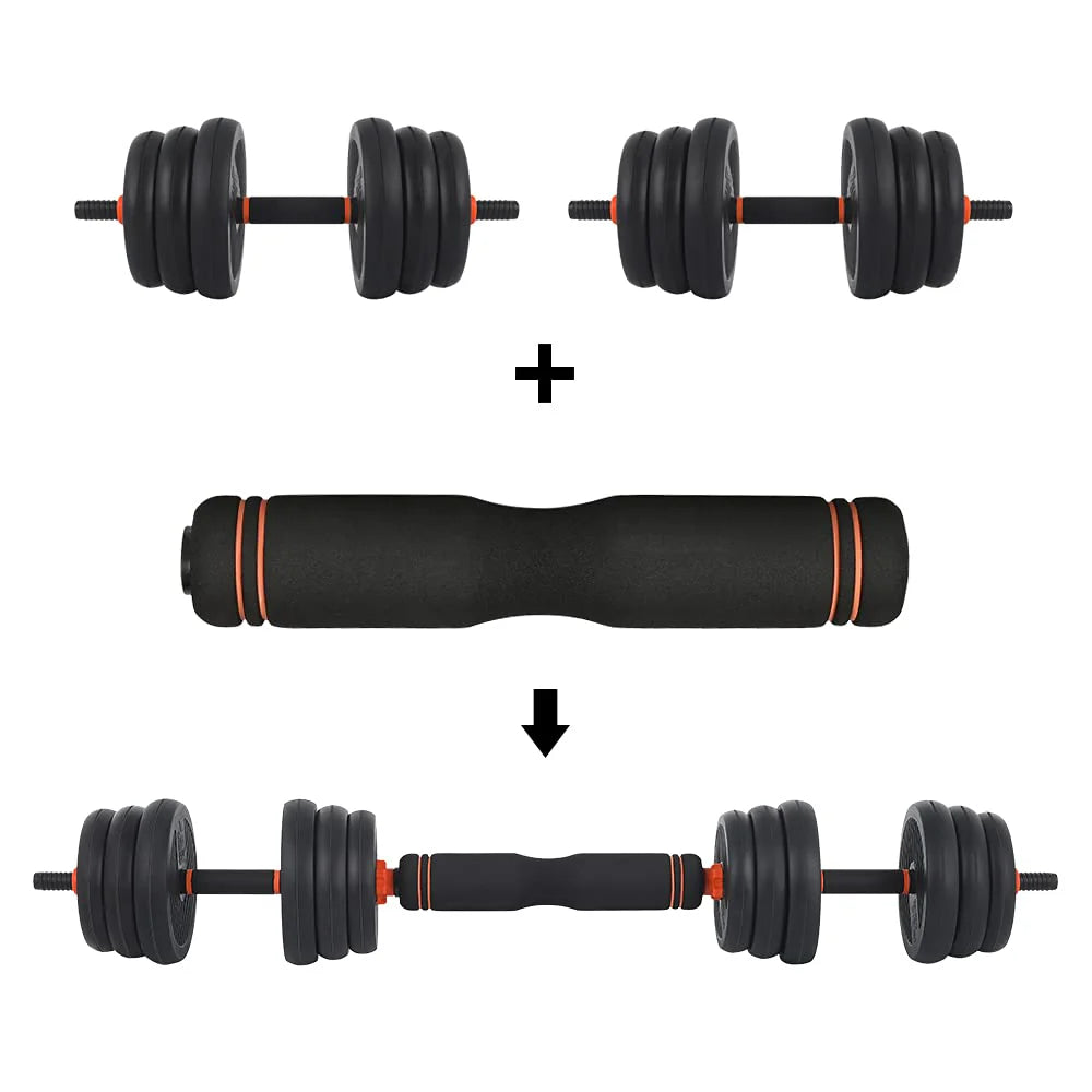 Adjustable Dumbbell Barbell Kettlebell Set Y5215