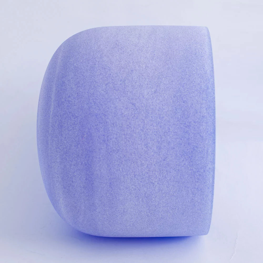 Blue Frosted G Throat Chakra Quartz Crystal Singing Bowl 10 inch C57804